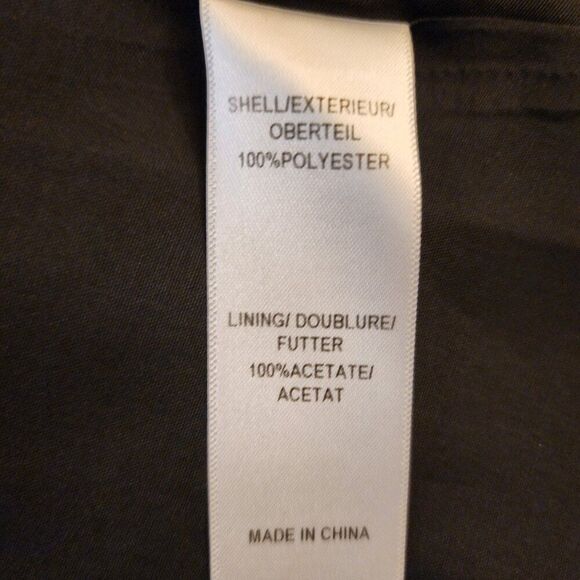 AIDAN MATTOX SIZE 2 FULLY LINED FORMAL MAXI SKIRT BRONZE METALLIC LUXURY GLAMOUR - Picture 8 of 9